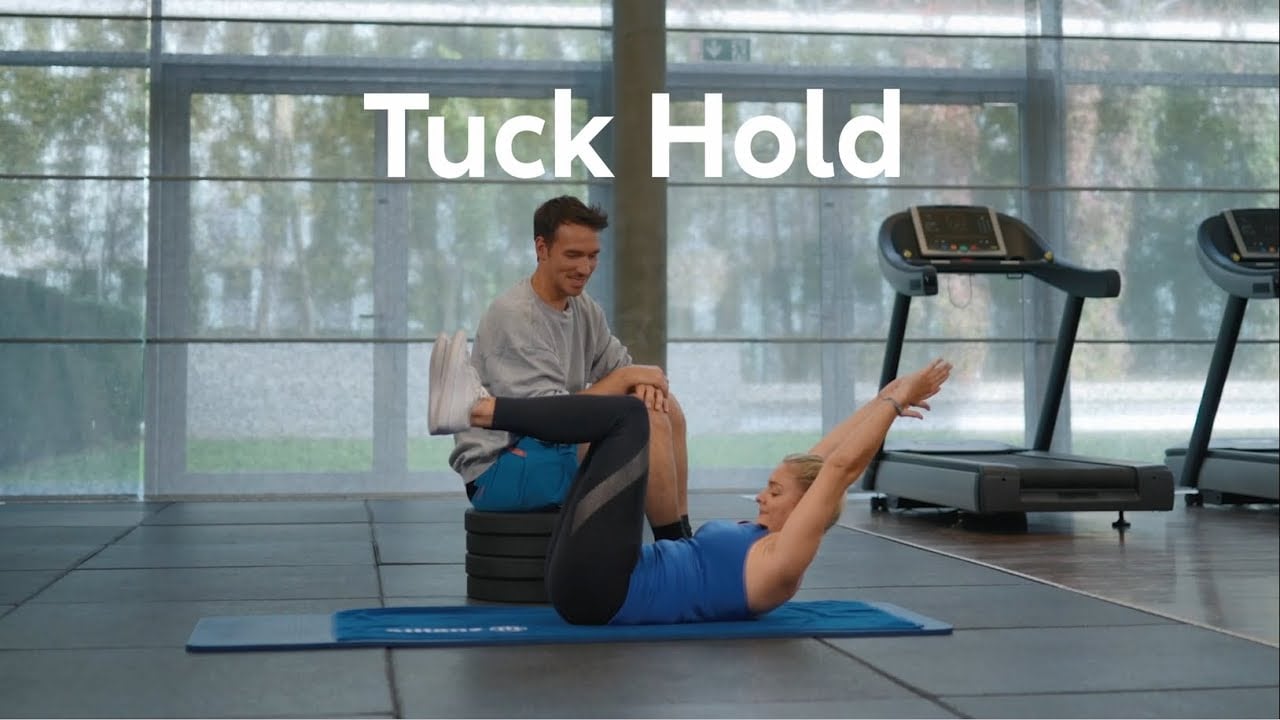 Video: Allianz gegen Schmerz – Übungen mit Felix Neureuther: Tuck Hold